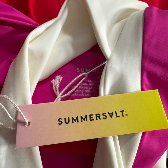 Summersalt Sidestroke One‎ Piece Swimsuit Size 22 Multicolored NWT SW-2082 - Picture 7 of 9